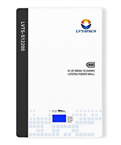 Pin lưu trữ lithium LVTOPSUN 51.2V200 (treo tường)